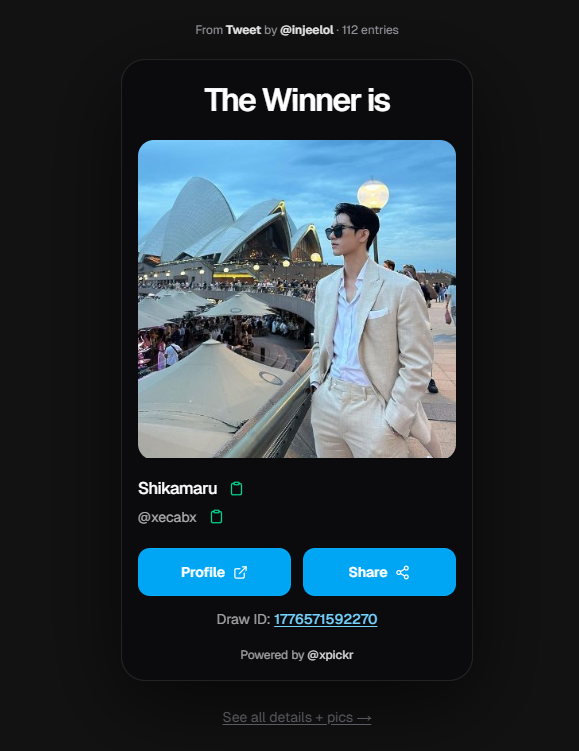 <a href="/xecabx/">Shikamaru</a>  Congratulations! Please look in DMS to claim your prize!