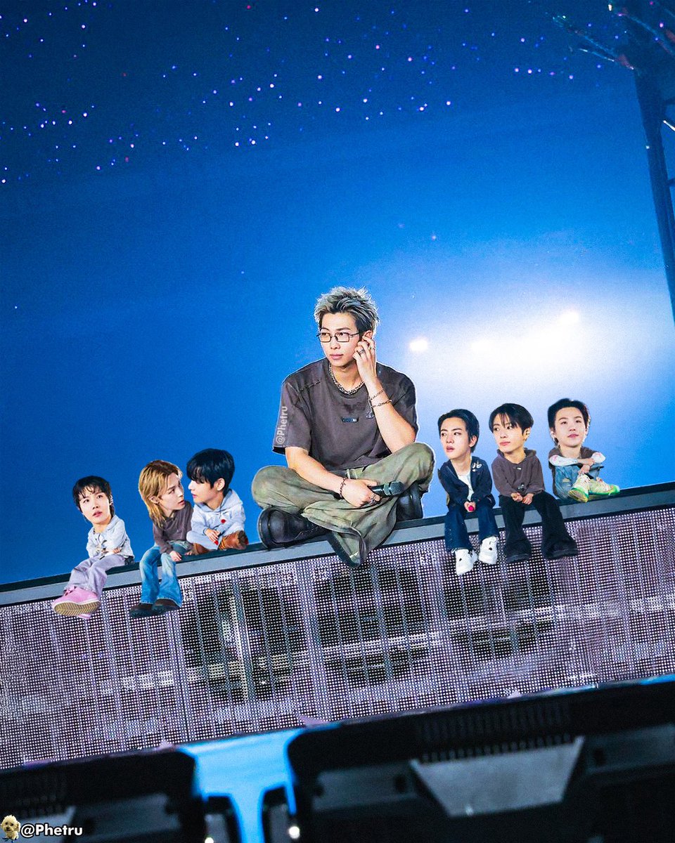 Just Namjoon and his 6 kids