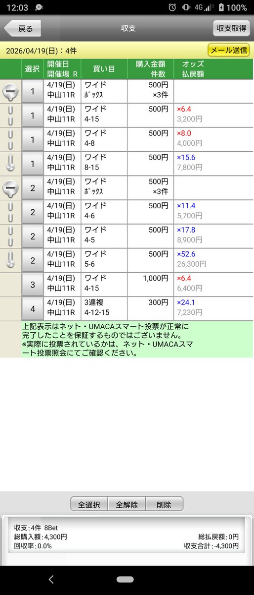 STDREAM815's tweet photo. 迷ってるᐡ๑• •๑ᐡ...💦

けど前走馬券圏内多数な混戦なのでこういう時こそ誕生日とかで買うのが良きかなでワイドばかりの方でガミらない程度に(・・)💦
#皐月賞 https://t.co/X8IObaysiP