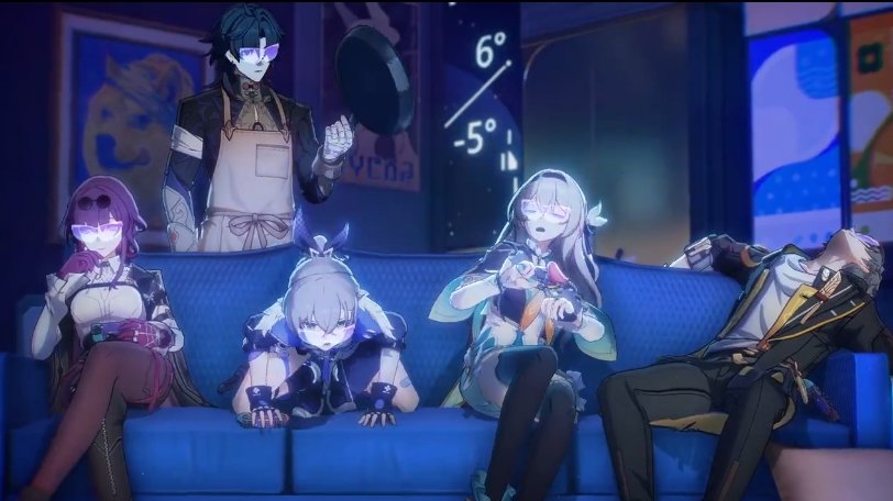 nakasechi's tweet image. maybe i do care about the stellaron hunters #healing