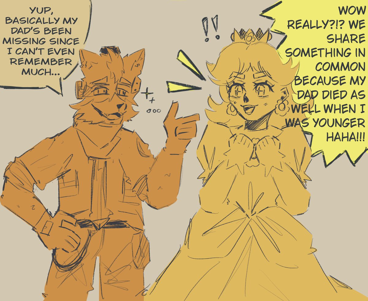 NeonRey_art's tweet image. Probably how it ended up with their convo lol #starfox #supermario #tomodachilife