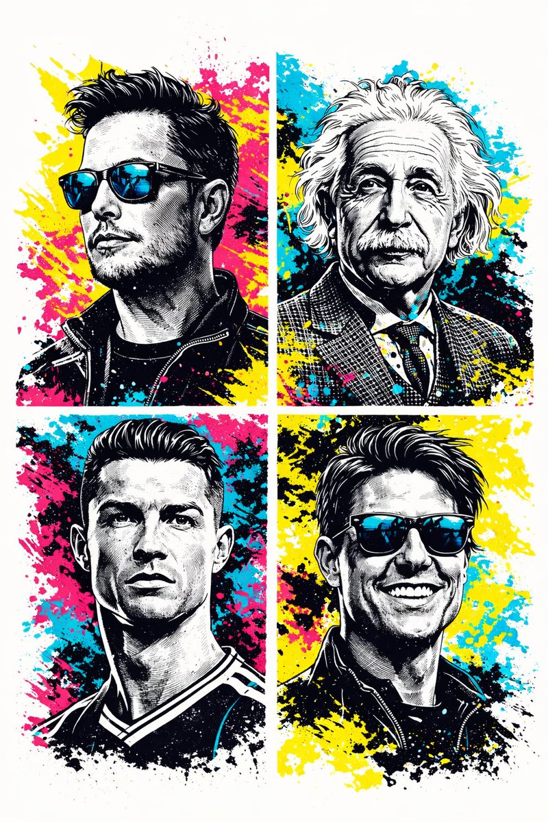Gpt Image 1.5 on ChatGPT 

Prompt: A captivating portrait of a stylish man (image Uploaded), wearing modern wayfarer-style sunglasses with reflective blue lenses, a yellow t-shirt, and a dark zipper jacket. He is depicted in a high-contrast, black and white graphic novel