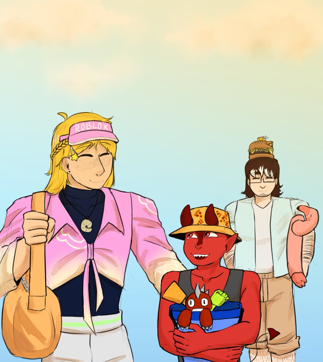 zuzu_mineralka's tweet image. Random #pizzaburger arts
You'll never guess my favourite ship