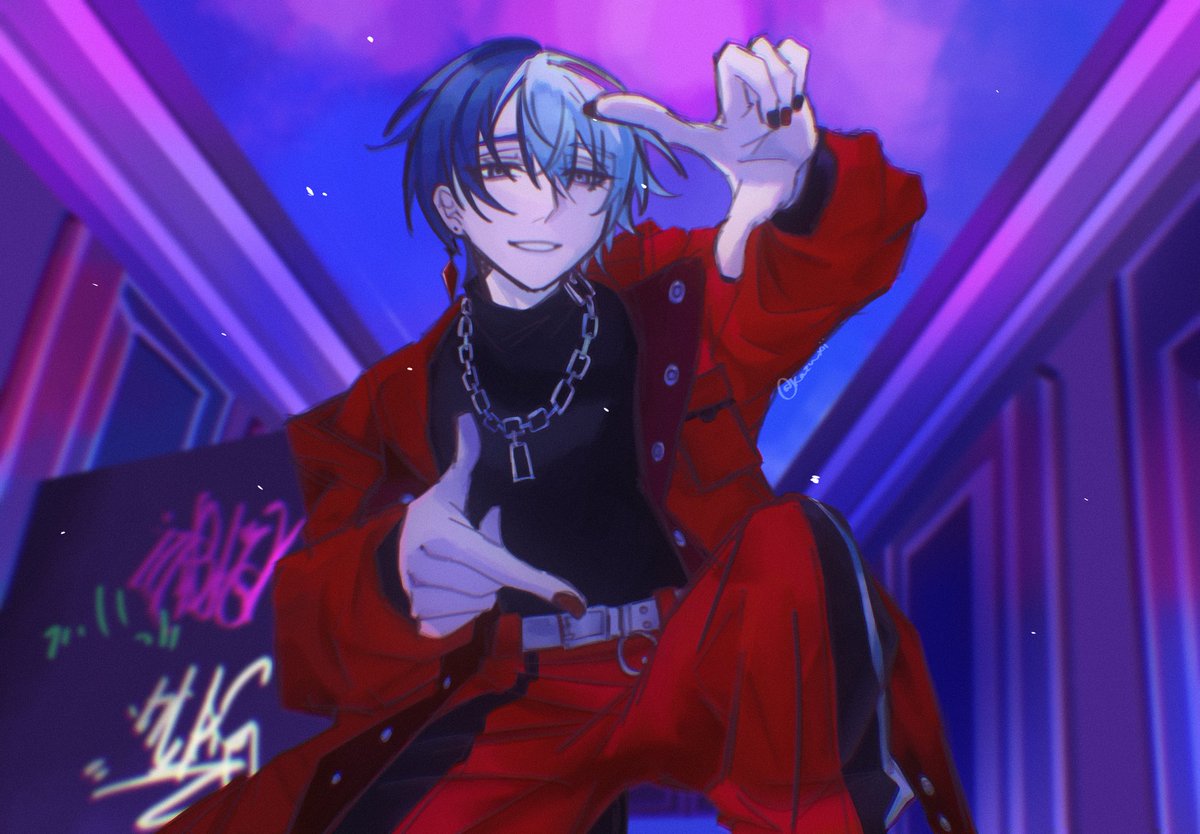 KaZu_xii's tweet image. Background took half of my life span away 🥹✌️ #toyaaoyagi #toya #pjsk #prsk #pjsk_fa #fanart #prsk_fa