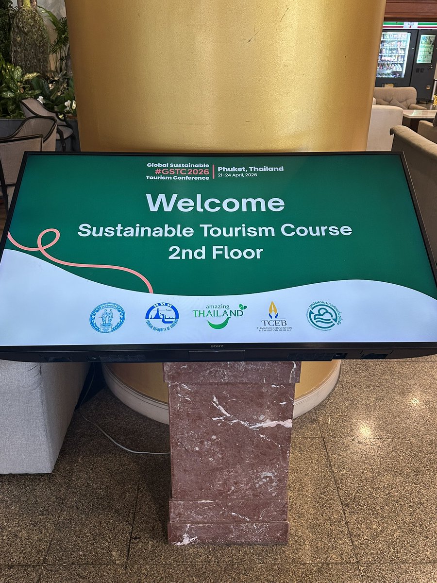 GSTC_'s tweet image. Pre-Conference Trainings already taking place in both locations, Royal Phuket City Hotel and Courtyard by Marriot Phuket Town! 

#GSTC2026 #Phuket #SustainableTourism #Sustainability