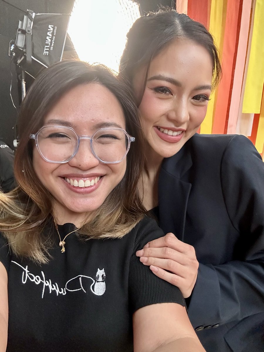 heyiamsherline's tweet photo. Happy birthday to one of the kindest souls, @prinsesachinita! From Fit Check to our PV PH event last Tuesday, grateful for 3 years of working together, definitely something I’ll always keep. See you again soon Kimmyyyy! 🥹💙 P.S, throwback to our 2023 photo. https://t.co/Lw2Q1XfwVu