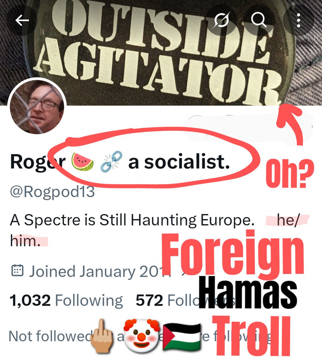 SassyDem's tweet image. What's wrong with me? 🤔
Foreign #troll twats like you who seek to divide Americans with race-baiting bullshit &amp;amp; sexist #trans dumbfuckery for starters dumb/dummy. 🖕🏼🇵🇸🤡 @Rogpod13  cc @peterawolf