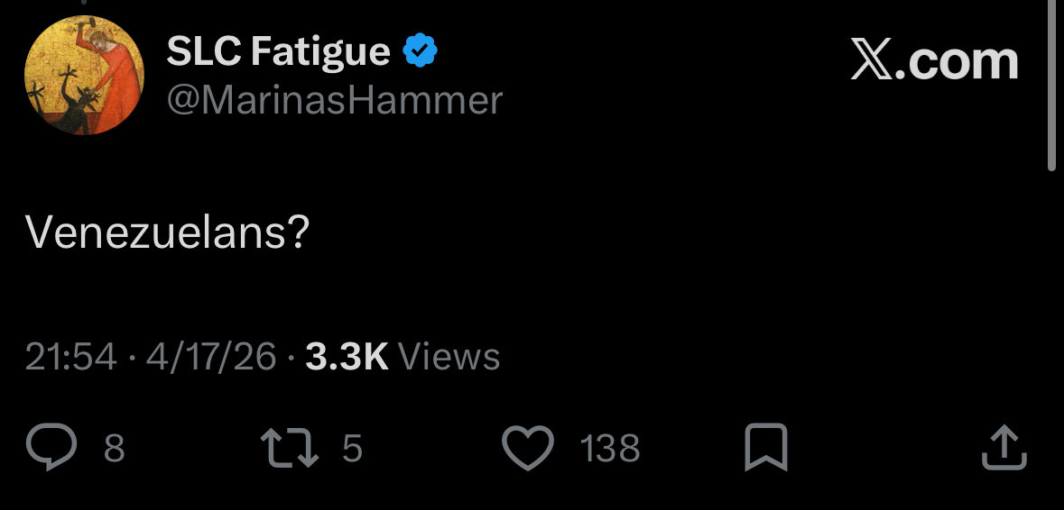 SLC Fatigue tweet media