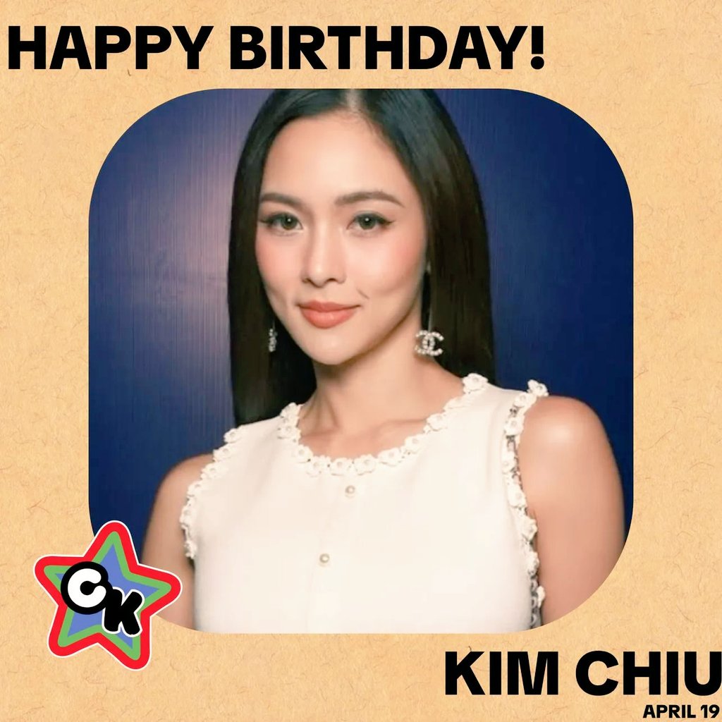 Happy birthday to PBB Teen Edition S1 Big Winner, It's Showtime host, actress and model, the one and only Multimedia Idol and Chinita Princess, Kim Chiu! 🥳🎂
#CertifiedKapamilya #CKBirthdays
- Admin R
<a href="/prinsesachinita/">kim chiu</a> 
HAPPY BDAY QUEEN CHIU 

#KimChiuBlessedAt36