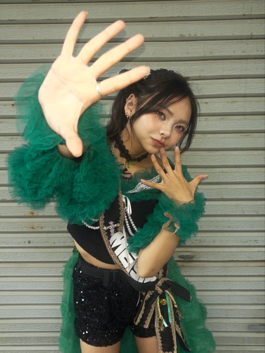ネクハフェス楽ありがとうございました♡

なんかステージからの景色が今日はより素敵でよかった😢💚💚
たのしかったわえー！！！！！
みんな大好きﾅﾘ