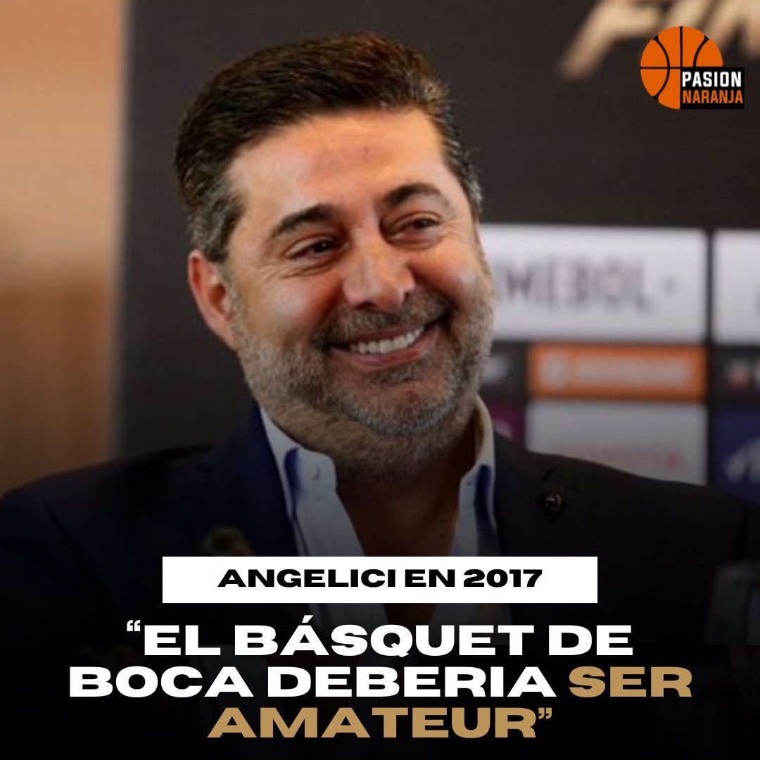 pasionaranjaOK's tweet photo. 🗣️“El básquet de Boca tiene que ser amateur, soy un convencido por cómo está conformado el básquet en Argentina”. https://t.co/i0dkrjKCoF