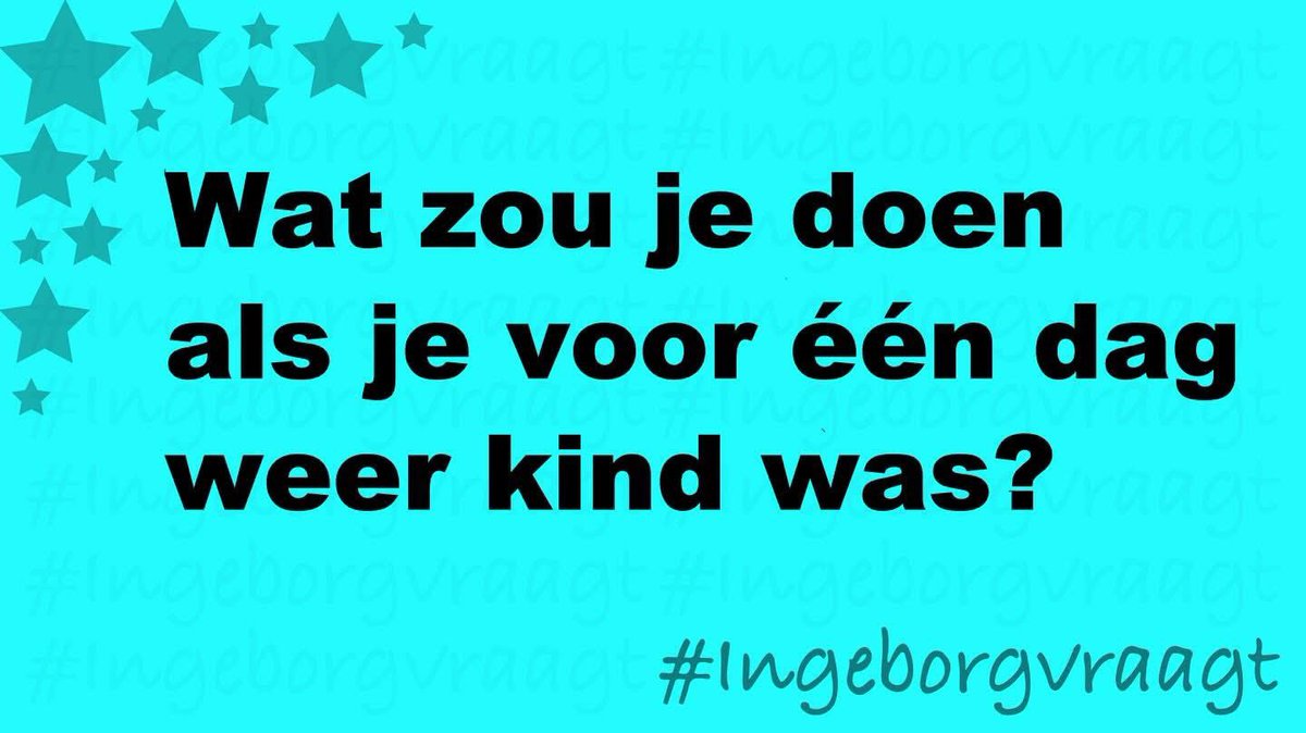 #IngeborgVraagt🍀😇 tweet media