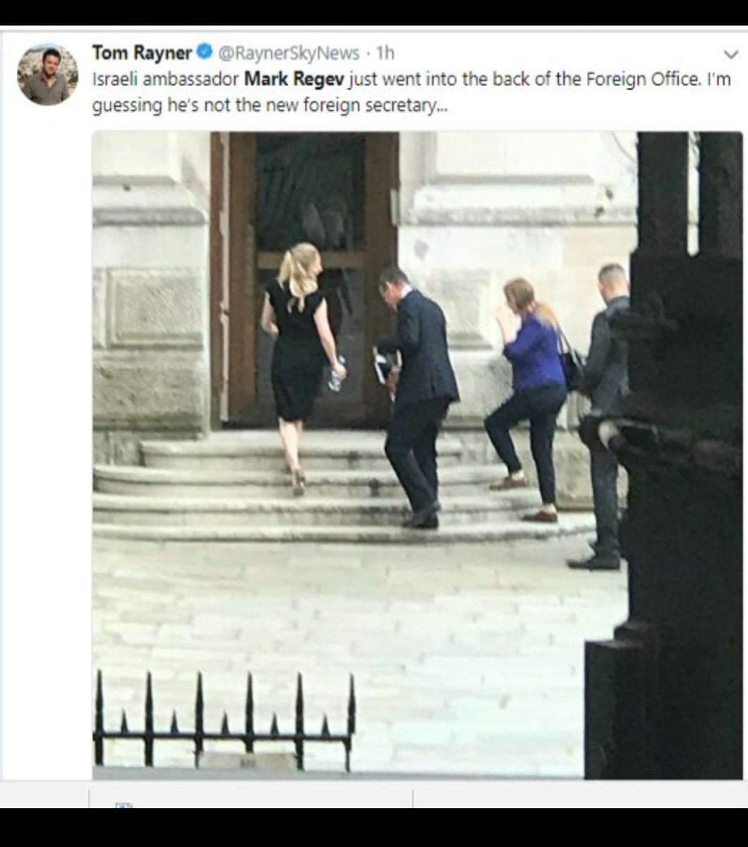 NWO_Covid_WW3's tweet image. Boris Johnson whose maternal grandad was a rabbi. ✡️🇮🇱.

When Foreign Secretary this was Israel aka the Ashkenazi Mafia ✡️🇮🇱

@conservatives #SteveBannon