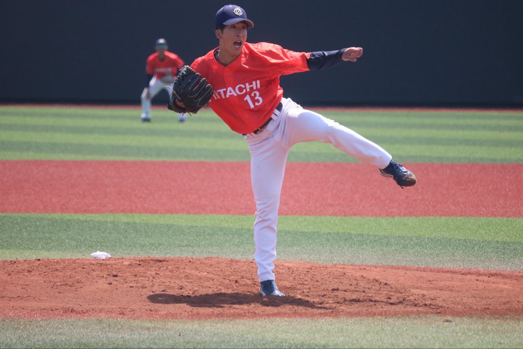 Hitachi_Yakyu's tweet photo. 【本日の試合結果⚾️】

日本製鉄鹿島　000 200 000  2
日 立 製 作 所　000 000 010  1

バッテリー
宮下(5回)、堀川(1/3回)、多間(2/3回)、飯田(2回)、生井(1回) - 佐藤、鮎ヶ瀬

2塁打
森

単打
森、竹内、谷内

#日立製作所野球部
#勝ってなんぼ
#社会人野球 https://t.co/R6uiMN2GtL