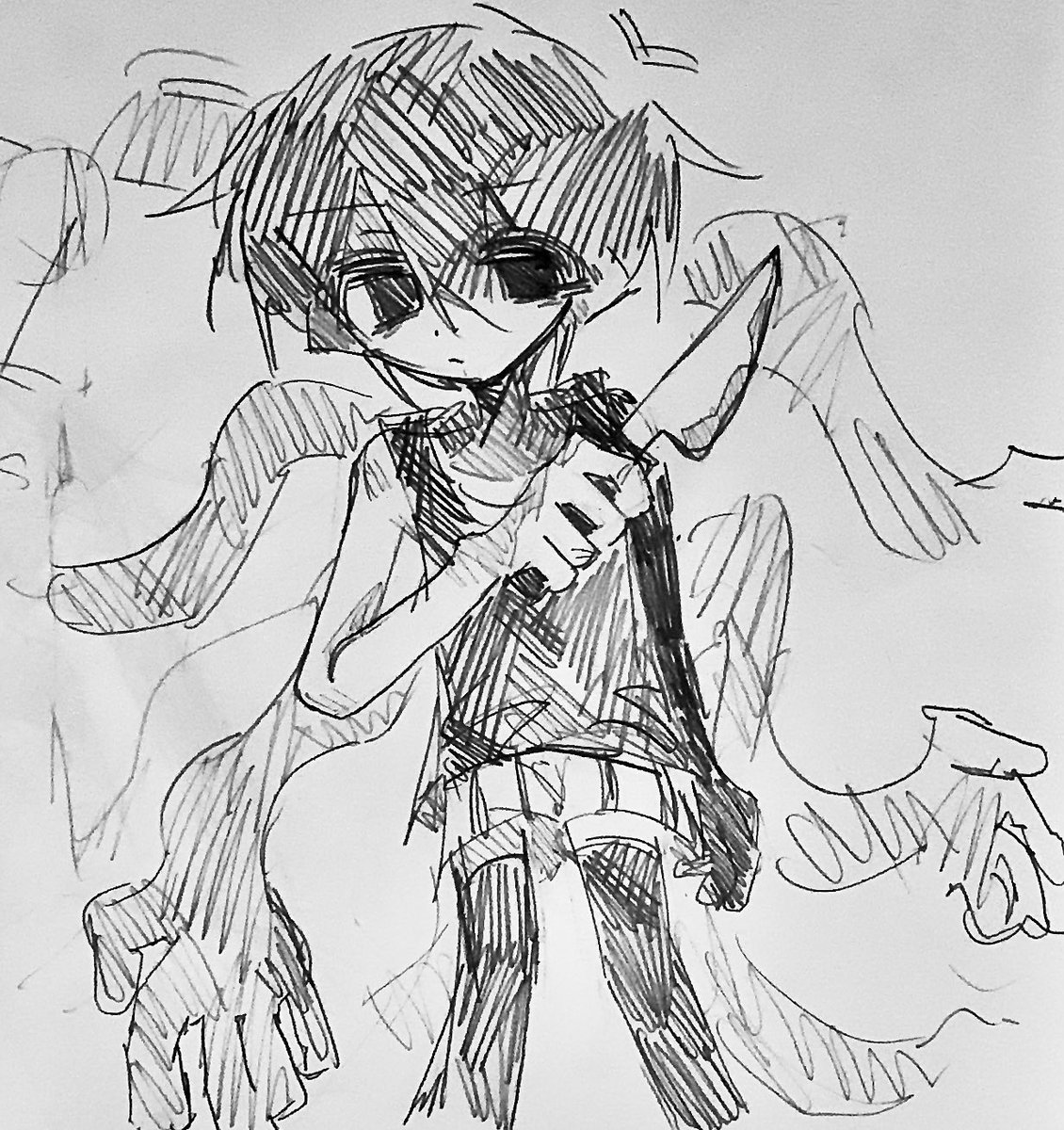 sakanaya317's tweet image. #OMORIFANART