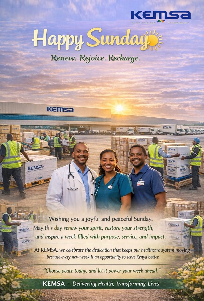 Kemsa_Kenya's tweet image. #HappySunday