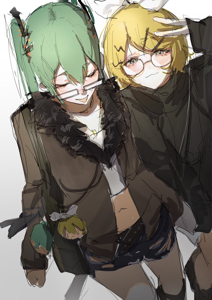 yeelyn123's tweet photo. ミク   リン https://t.co/7s2wLFvxvE