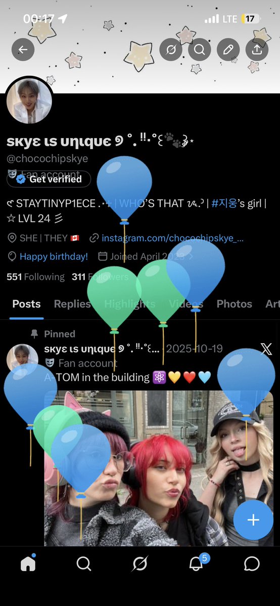 ѕкуε ιѕ υηιqυє ୭ ˚. ᵎᵎ‧˚꒰🐾꒱༘⋆ tweet media