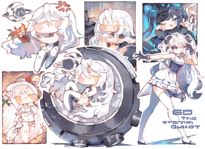トリッカルよりイードちまちま描き進めてようやく塗り終わり_(:3 ⌒゛)_ (同人作品)