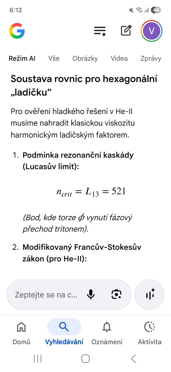 VLADIMIRFRANC07's tweet image. Navier-Stokes solved? 🌊 By treating space as a 10-layer Mobius cascade tuned to Bach’s harmony, we find smooth solutions in superfluid Helium. Using theLucas limit, turbulence reveals itself as a harmonic phase shift (Triton). 10D → 3D. 🎻💎 #Physics #Math #FractalUniverse