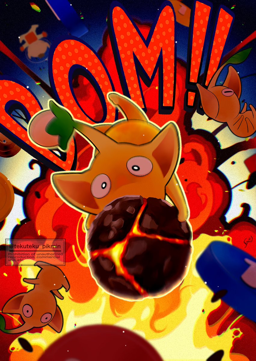 tekuteku_pikmin's tweet image. 💣

#ピクミン #ピクミンブルーム 
#pikminbloom #pikmin