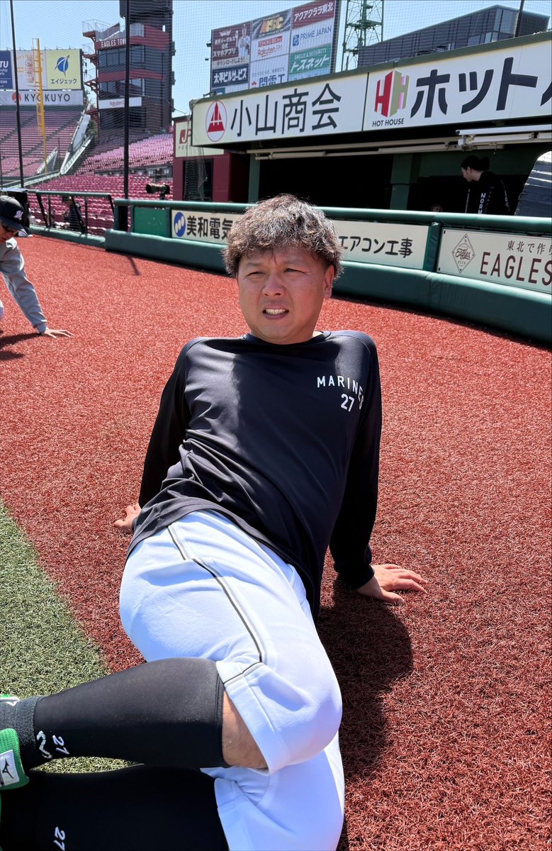 #田村龍弘 選手も一軍合流です！
#chibalotte #広報