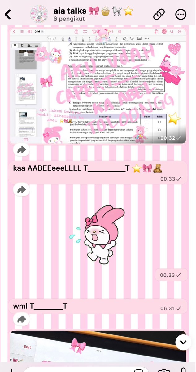 alAAa! ⭐️🎀💭🧁 tweet media