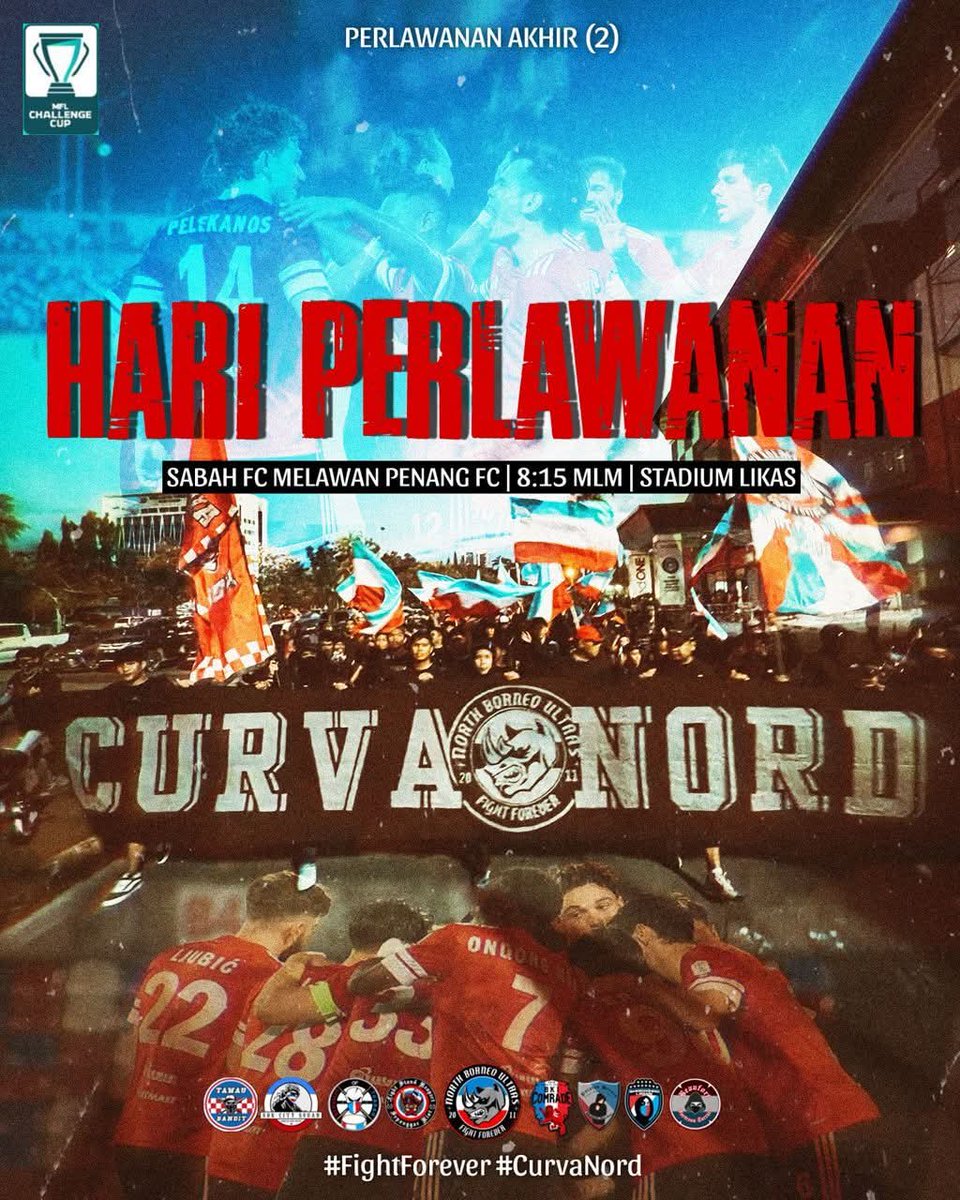 NBU5411's tweet photo. Hari Perlawanan

Jumpa di CurvaNord semua !!!

#FightForever
#CurvaNord https://t.co/qMWMIvX7Im