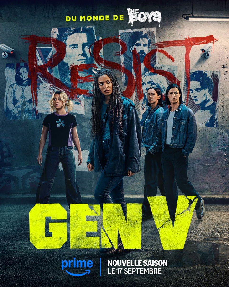 VinceromHD's tweet image. #NW 📺
#GenV saison 2