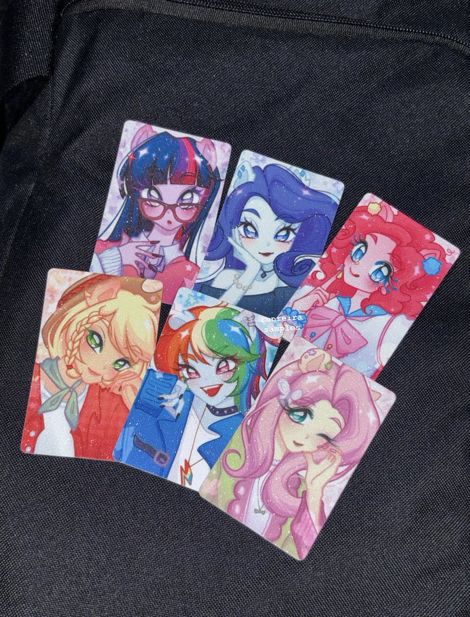 runreira's tweet photo. SAMPLES ⭐️‼️
the pony pocas turned out vibrant like i wanted it to!! magnet &amp; memo set is also very cute im keeping one for myself ugh <\3 will post the rest once they arrive https://t.co/lnTU17aaNg