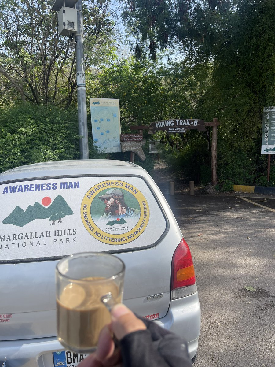 Morning tea with my love — Margalla Hills National Park ☕🌿❤️