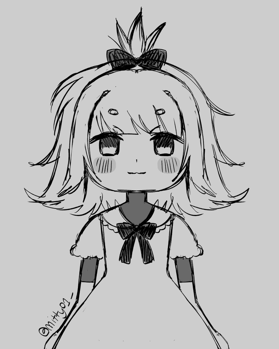 mitty01_'s tweet photo. SKETCH of my gremlin model >:3!! https://t.co/REVrIoLRoV