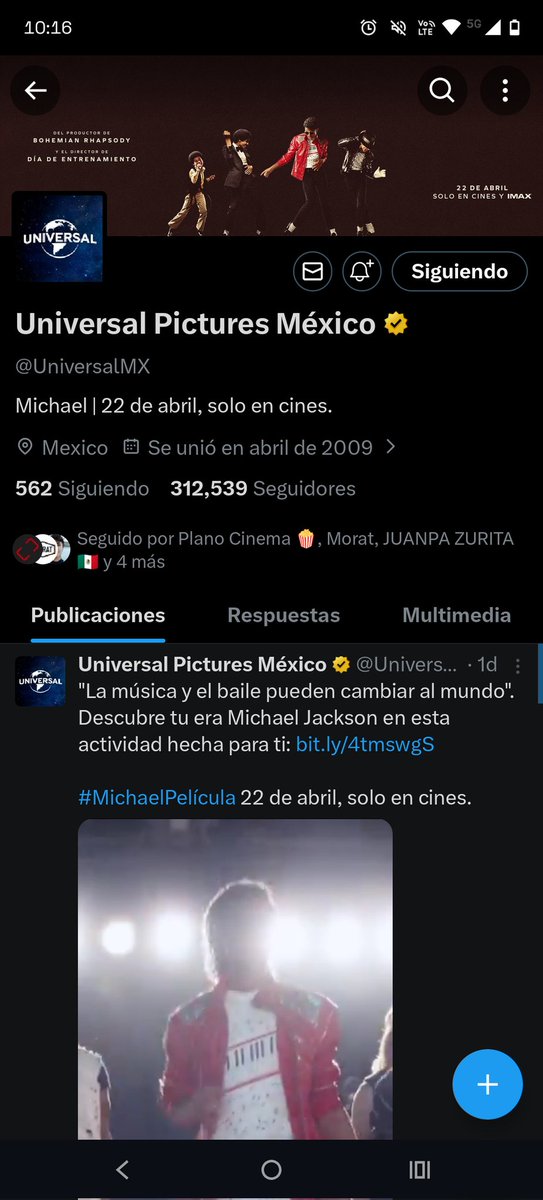 gemmaceci's tweet photo. @Plano_Cinema @UniversalMX Me encantaría ganar &amp; llevar a mi mamá a ver está gran película, saber la historia que inspiró este gran Rey del Pop 
El director de la película es: Antoine Fuqua 🫶🏻🫶🏻 https://t.co/mkUNZKmuC8