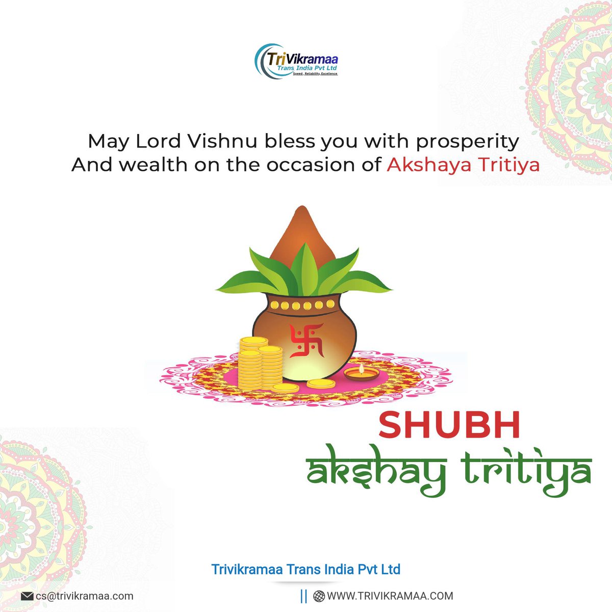 Trivikramaa Trans India Pvt Ltd tweet media