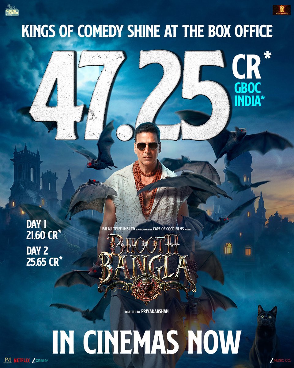 OkarSiyam's tweet photo. Perfect 👻👻
#BhoothBanglaInCinemasNow #BhoothBangla #Akshaykumar https://t.co/J038vIGSwt