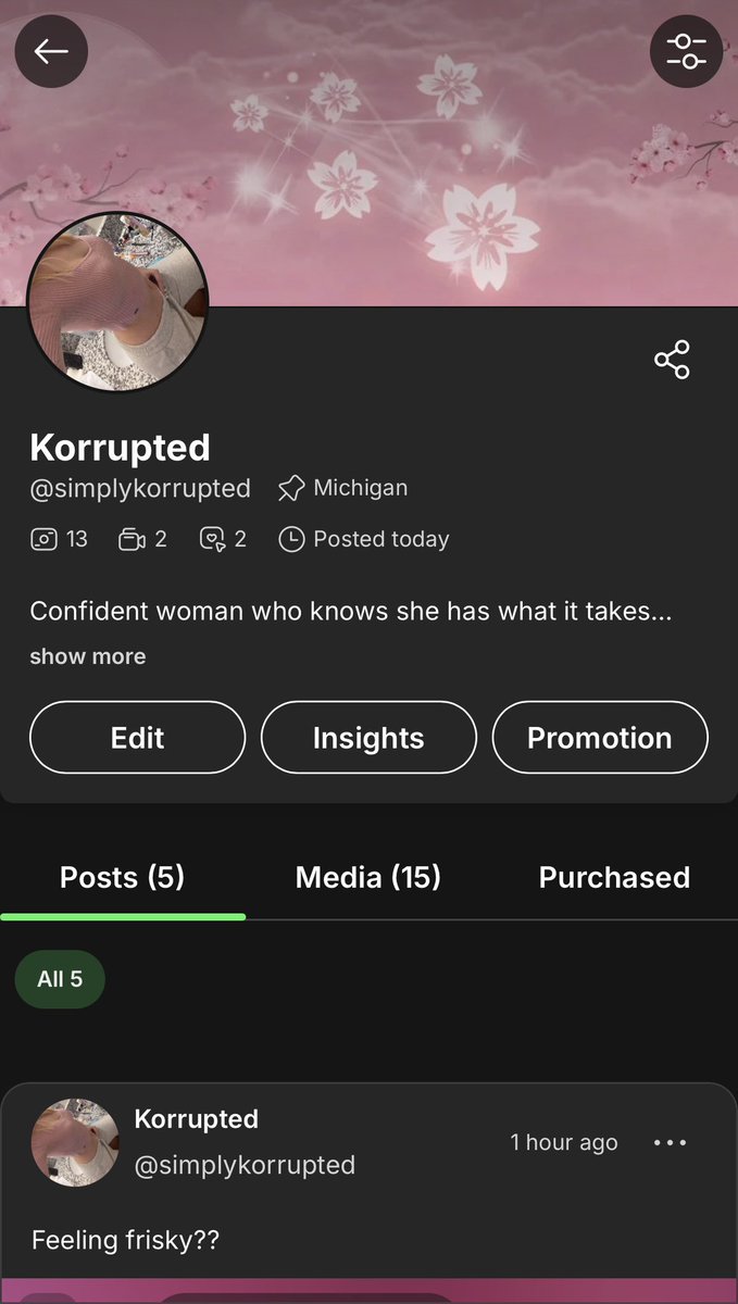 SimplyKorrupted's tweet image. Hey guys!! I am a new Only Fans Model!!! And I’m looking to grow my feed and account!! If you’d like to see more of me head over to my pages on onlyfans and fanvue 
#onlyfans #feed #x #follow #trending