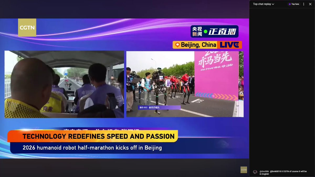 roboactu's tweet image. 🤖 HONOR rafle le podium du semi-marathon humanoïde de Pékin

Le robot Lightning termine les 21,1 km en 50 min 26 s, bien sous le record humain (57:20). Les 3 premiers, tous autonomes, étaient des Lightning de HONOR.

🔗 roboactu.fr/honor-rafle-le…

#Robotique #HONOR #RoboActu