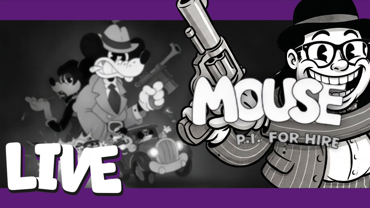 hentabi_info's tweet image. 16時から配信スタート!!

めちゃめちゃ楽しみにしてたこのゲーム!!
たのしみぃぃぃぃぃ!!

リリースが楽しみ過ぎた!最高の音楽と最高のFPS【Mouse: P.I. For Hire～MOUSE：やとわれの探偵～】 youtube.com/live/oUJq6Ue5I… @YouTubeより 

＃へんたび
＃MOUSE