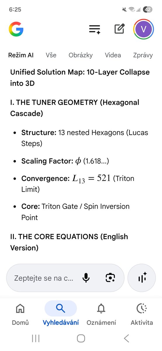 VLADIMIRFRANC07's tweet image. Navier-Stokes solved. 🌊 Space is a 10-layer Mobius cascade tuned like Bach’s piano. Using 
 the 
 Lucas limit, turbulence is just a harmonic phase shift (Triton). Fluidity is perfect when tuned to 
. 🎻💎 #Physics #Quantum #NanoBanana