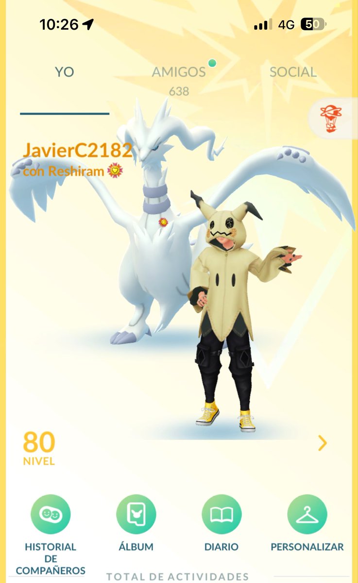 Alcanzamos rango leyenda 🫡