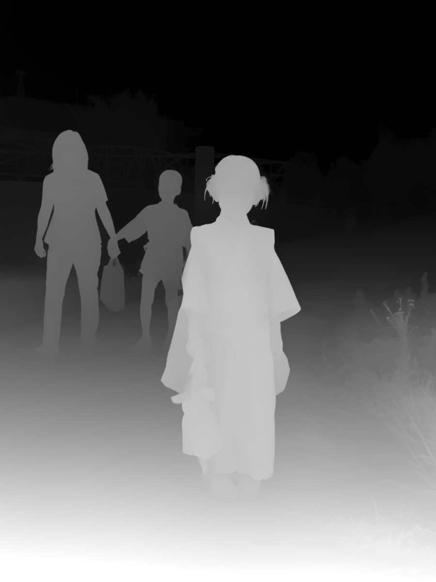 2D画像からのデプス推定は、Depth Anyting V2を使っていますが、AppleのDepth Proがなかなか良さそうです。処理画像解像度も、縦横約3倍(1536x1536)あります。
お試しでコマンドラインアプリ作ってやってみました。
M4 Mac miniだと数秒、Windows上でonnxモデルでCPUを使った所、約50秒/枚でした。