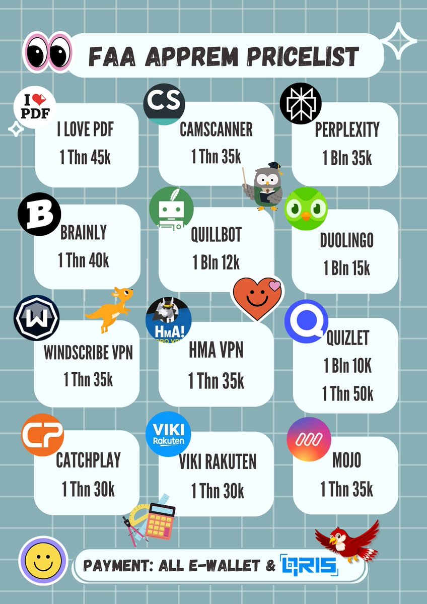 Faa, fastrespon wa di bio* tweet media