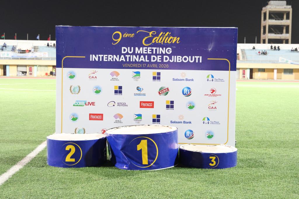 GCDJIb's tweet photo. La Garde-Côtes Djiboutienne est l’institution  sportive par excellence de ces  dernières années et cela s’est fortement confirmé dans la journée de vendredi 17 avril 2026 lors de la 9ème édition du meeting internationale de Djibouti. https://t.co/aZbQrQ6Ivp