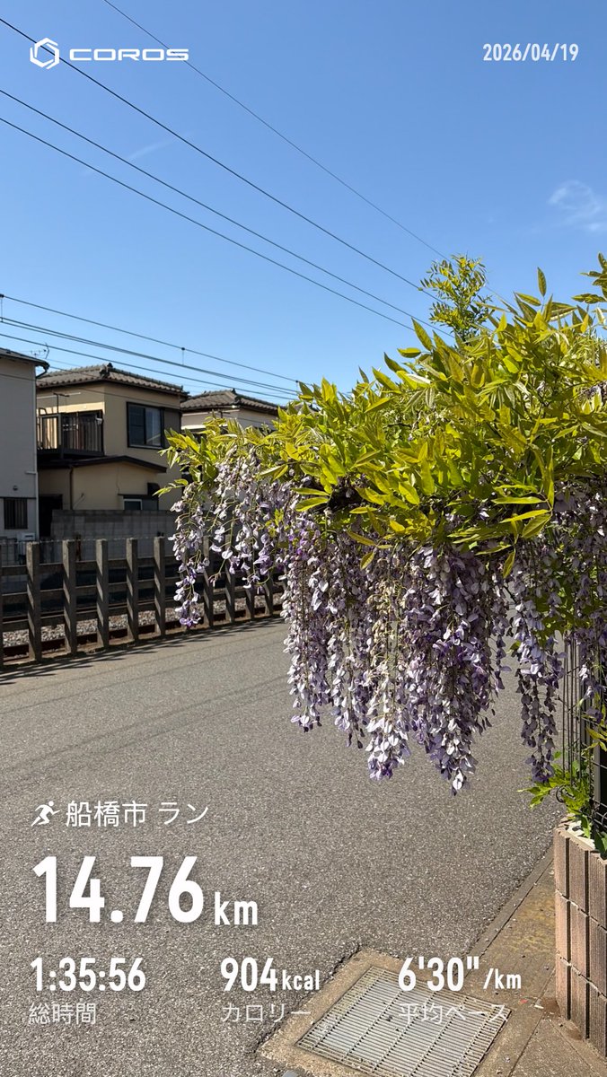 chinnasan's tweet photo. 2週間ぶりのランニング🏃 https://t.co/Ts851L5Lms