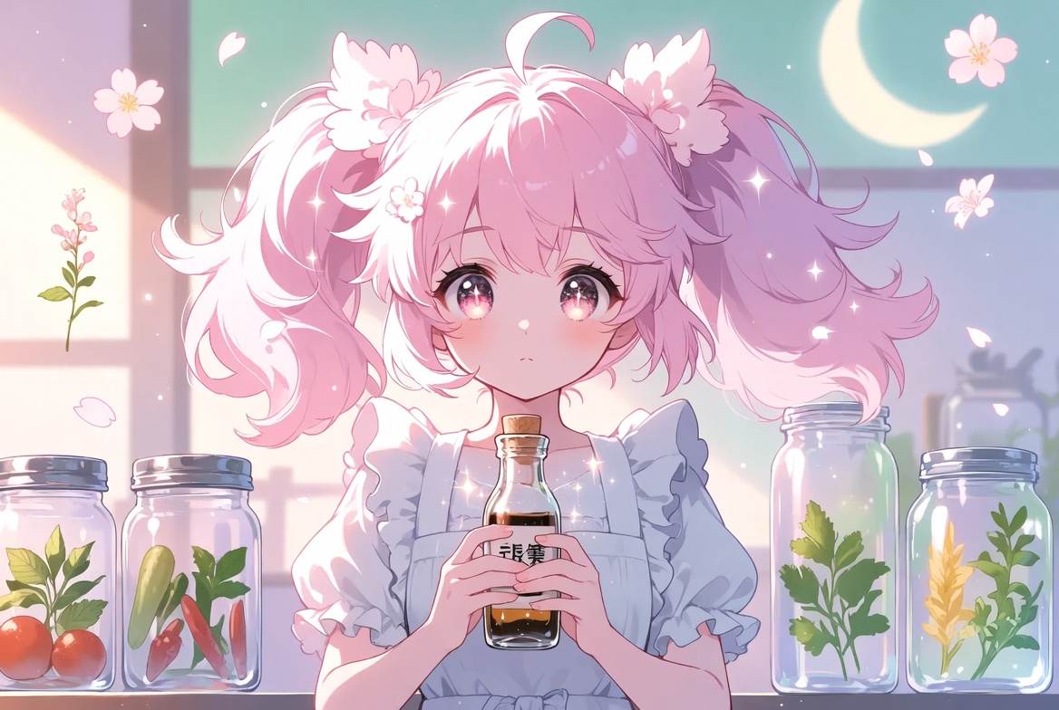 osuaec's tweet photo. 酢が操る止める時間と続く味の調律🍶

すうっと酸が変化を静かに止める🧂
ころり味わいが安定へ整う🌿

ぱちり劣化が変化へ書き換わる✨
じんわり保存が設計されていく🫙

ふわり時間が味の一部になる🌸
しずかに食卓が調律される🌙

#保存食 #発酵 #穀雨 https://t.co/XjeEpG1KeW