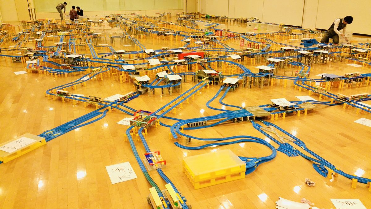 プラレールの宿の松岡さん tweet media