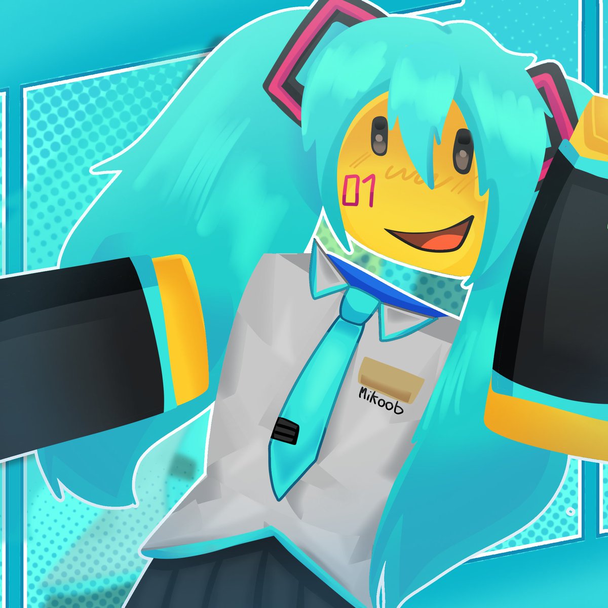 megzfromnowher's tweet image. hes much more detailed than I thought. 💥 (mikoob remake)
#robloxart #drawing #artwork