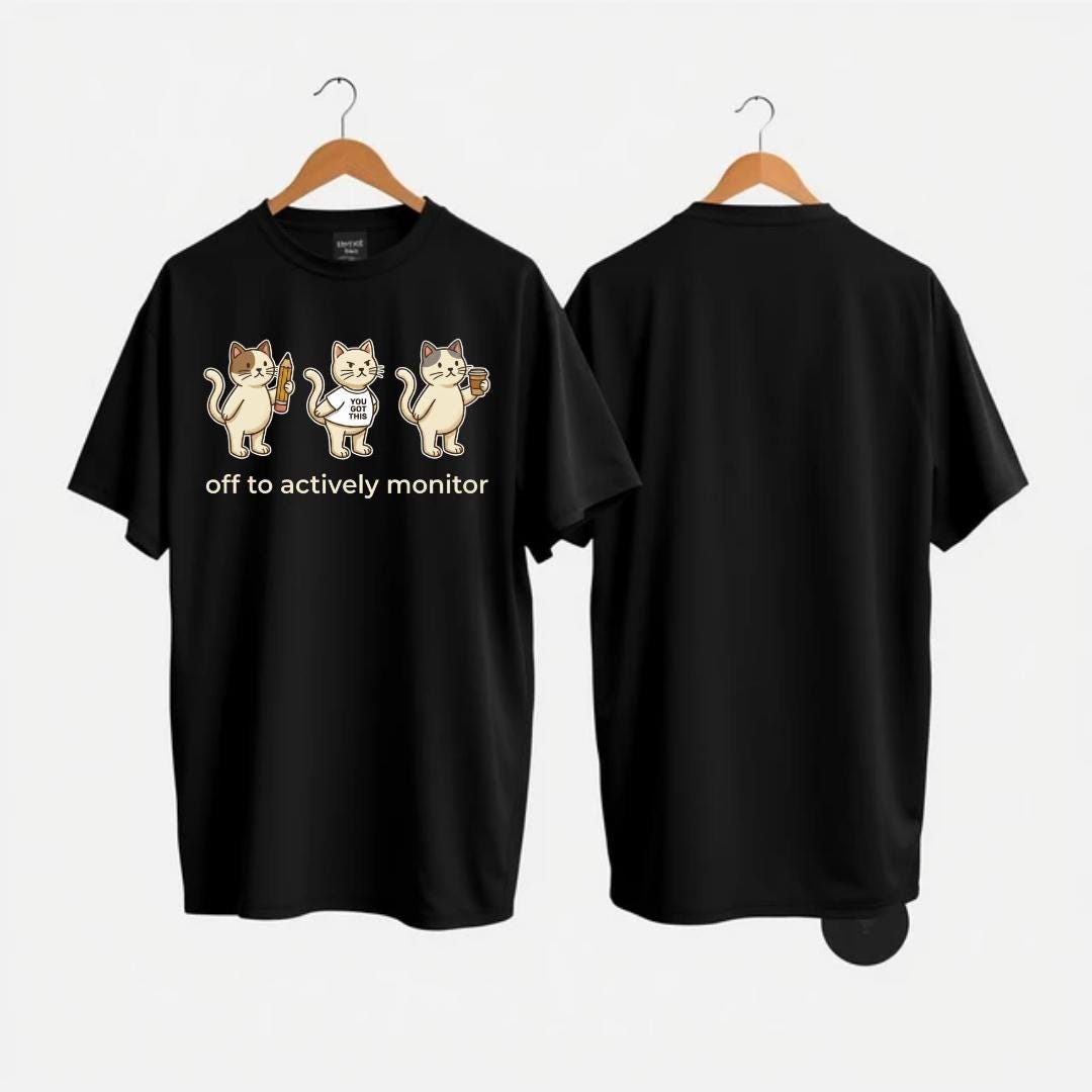 TheNanda99's tweet image. The "Active Monitor" 10,000-step walk is basically a competitive sport. 🚶‍♀️☕️
​Testing season is officially here. Which cat is your current mood?
Grab the uniform here: dardesignart.etsy.com/listing/449097… 🐾✨
​#TeacherTwitter #Education #Etsy #catslovers #cat