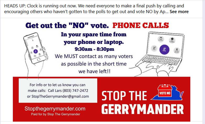 NaturalSci's tweet image. Yes - Also , If you can knock doors or phone bank contact Lars 803-747-2472 or email him at StopTheGerrymander@gmail.com... ALL HANDS ON DECK!