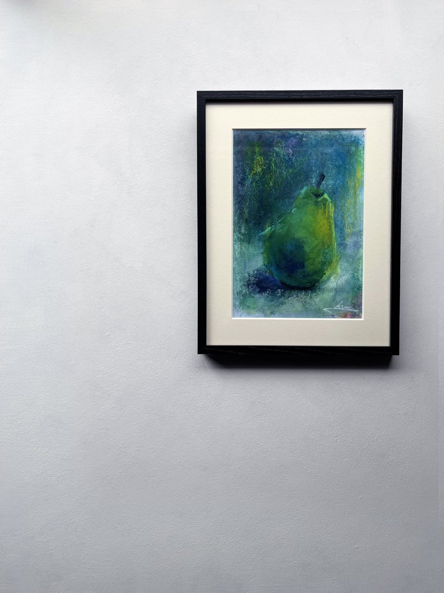 梨のこと
290×200mm 
ハードパステル ソフトパステル